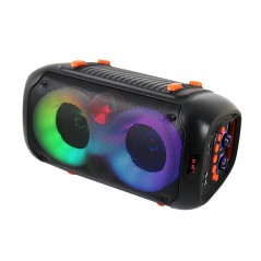 Trådløse bluetooth-højttalere - Esperanza trådløs højttaler med RGB-belysning og mikrofon til karaoke