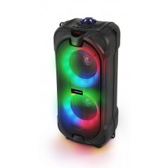 Esperanza batteridrevet trådløs bluetooth-højttaler med RGB-belysning