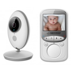 Esperanza babyalarm videokamera med 2,4" LCD-modtager