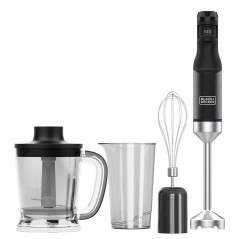 Black+Decker kraftig 1500W stavblender med tilbehørssæt (ikke batteridrevet)