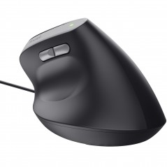 Mus med ledning - Trust ergonomisk lodret mus med ledning