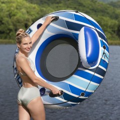 Sommerleg strand & have - Bestway Rapid Rider oppustelig svømmering til voksne (maks. 150 kg)