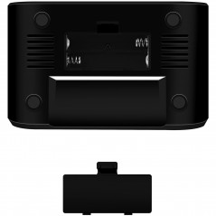 Radio og stereoanlæg - LogiLink clockradio med termometer og hygrometer (sort)