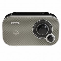 Radio og stereoanlæg - Denver bærbar FM-radio med batteri/strømledning