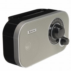 Radio og stereoanlæg - Denver bærbar FM-radio med batteri/strømledning
