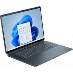 Bærbar computer med skærm på 16-17 tommer - HP Spectre x360 16-aa0898no 16" OLED 2.8K Touch Ultra 7 32GB 2TB SSD RTX 4050 Win 11 Space Blue