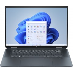 Bærbar computer med skærm på 16-17 tommer - HP Spectre x360 16-aa0898no 16" OLED 2.8K Touch Ultra 7 32GB 2TB SSD RTX 4050 Win 11 Space Blue