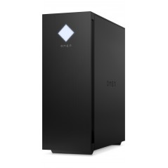 Billig gaming computer og stationær gaming computer - HP Omen 25L GT15-2805no i7-14700F 16GB 1TB SSD RTX 4060 Ti 8GB WiFi Win 11