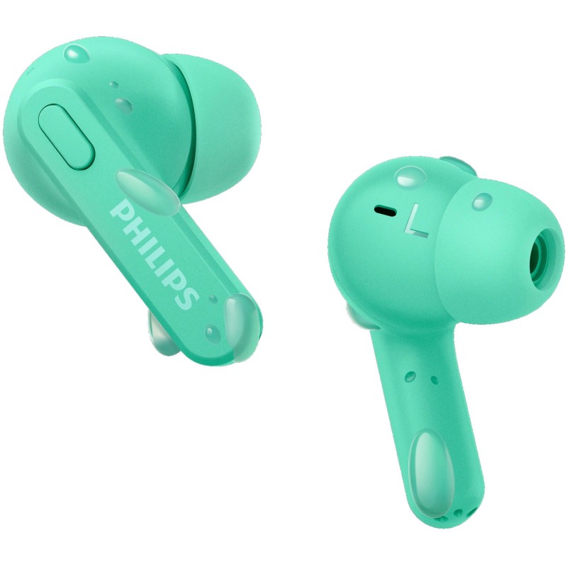 Trådløse headset - Philips T2206 True Wireless Headset In-ear med IPX4 6+18h (grøn)