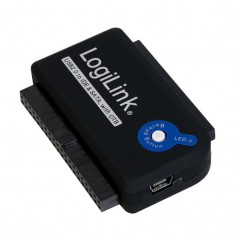 LogiLink USB-adapter til 2,5" og 3,5" IDE- og SATA-harddiske
