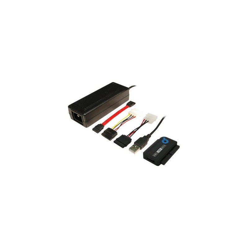 Dockingstationer til harddisk - LogiLink USB-adapter til 2,5" og 3,5" IDE- og SATA-harddiske