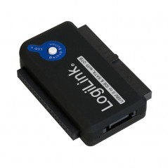 Dockingstationer til harddisk - LogiLink USB-adapter til 2,5" og 3,5" IDE- og SATA-harddiske