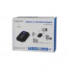 Dockingstationer til harddisk - LogiLink USB-adapter til 2,5" og 3,5" IDE- og SATA-harddiske