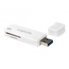 LogiLink USB 3.0-hukommelseskortlæser med understøttelse af SD og microSD