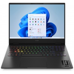 Bærbar computer med skærm på 16-17 tommer - HP OMEN Transcend 16-u1001no 16" QHD+ OLED 240 Hz i9 (gen 14) 32GB 2TB SSD RTX 4070 8GB Win 11 demo