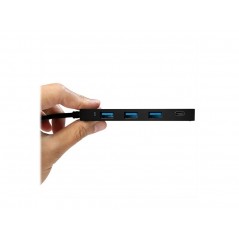 USB-C hubb - LogiLink USB-hub USB-C til 3x USB 3.0 og 1x USB-C