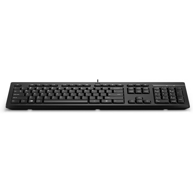 Tastaturer med ledning - HP 125 USB-tastatur (engelsk layout)