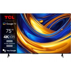 TCL 75" UHD 4K HDR Smart TV med Google TV og indbygget Chromecast