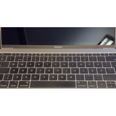 MacBook 12-tommer Mid 2017 m3 8GB 256GB SSD Space Gray (brugt med lidt kosmetiske problemer)