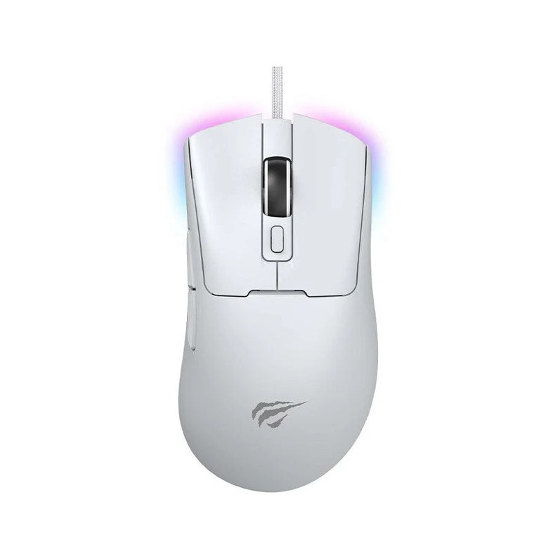 Gaming-mus - Havit MS966 gamingmus med 7 knapper og belysning