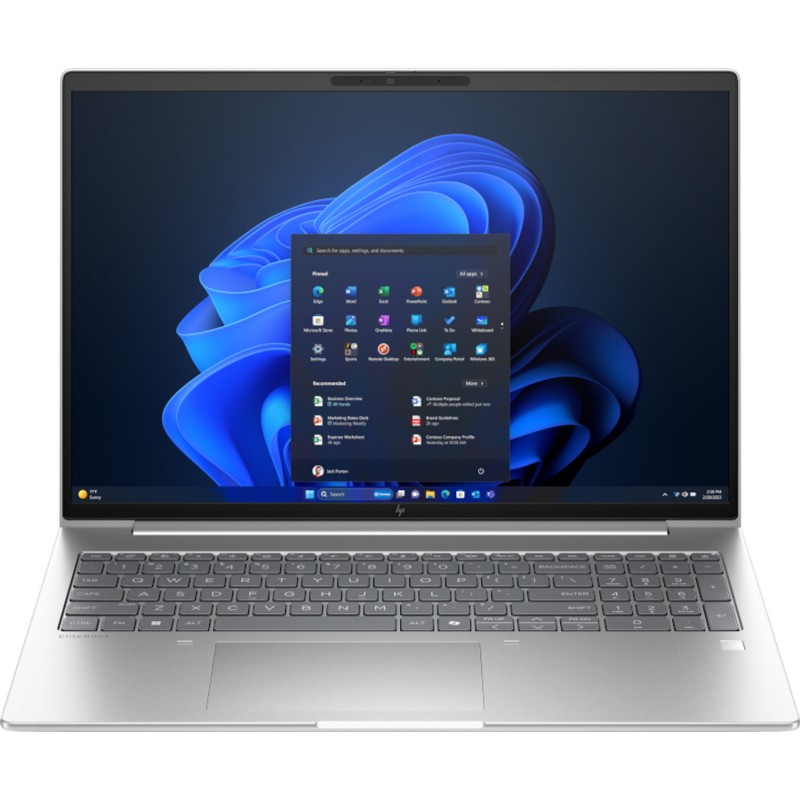 Bærbar computer med skærm på 16-17 tommer - HP EliteBook 6 G1i 16" Full HD+ Ultra 7 16GB 512GB Win 11 Pro