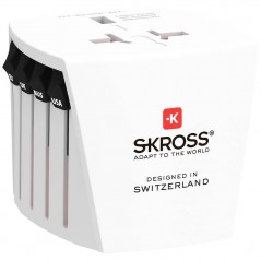 Skross rejseadapter til tilslutning til udenlandske stikkontakter