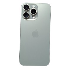 iPhone 15 Pro 128GB Natural Titanium med 1 års garanti (brugt)