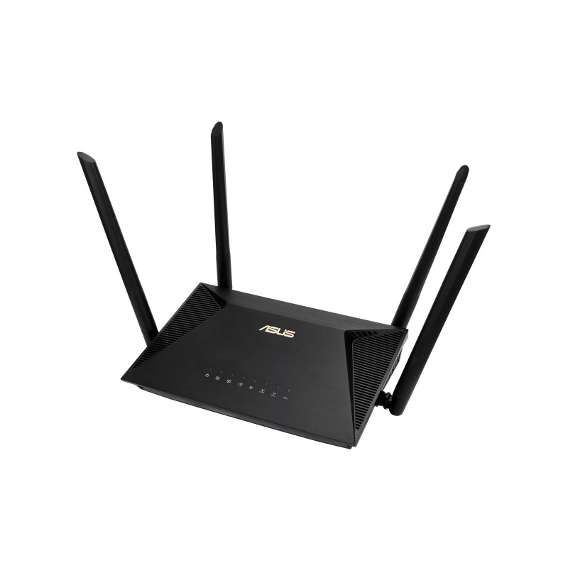 Router 450+ Mbps - Asus RT-AX53U trådløs AX1800 dual band-router