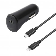 Essentials 20W billader med USB-C og 1 meter MFi Lightning-kabel
