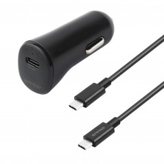 Essentials 20W billader med USB-C og 1 meter USB-C til USB-C-kabel