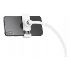 Smartphone- & mobiltilbehør - 3-i-1 Selfie Ring Light til smartphone med ringlys, telefonholder og mikrofonholder