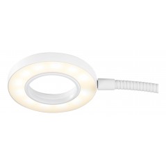 3-i-1 Selfie Ring Light til smartphone med ringlys, telefonholder og mikrofonholder