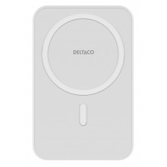 Deltaco powerbank 5000 mAh med trådløs opladning 15W og MagSafe