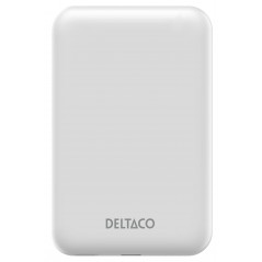 Portable batterier - Deltaco powerbank 5000 mAh med trådløs opladning 15W og MagSafe