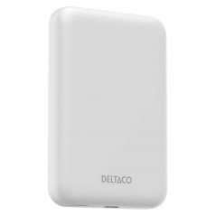 Portable batterier - Deltaco powerbank 5000 mAh med trådløs opladning 15W og MagSafe