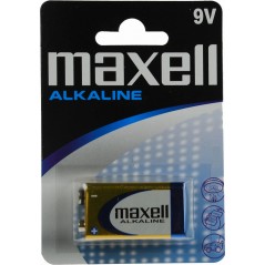 Maxell 9V alkalisk batteri (6LR61)