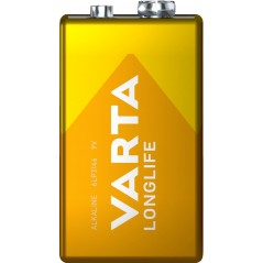 Varta Longlife alkalisk 9V batteri (6LR61)