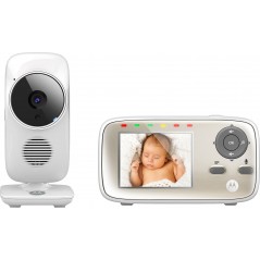 Motorola VM483 babyalarm og videokamera med 2,8" LCD-modtager