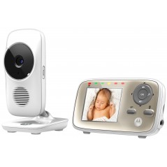 Motorola VM483 babyalarm og videokamera med 2,8" LCD-modtager