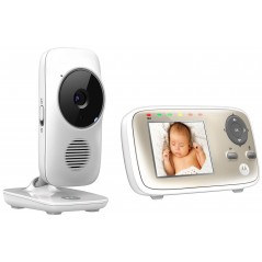 Babyalarm - Motorola VM483 babyalarm og videokamera med 2,8" LCD-modtager