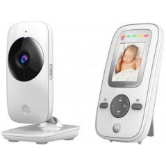 Motorola VM481 babyalarm og videokamera med 2" LCD-modtager
