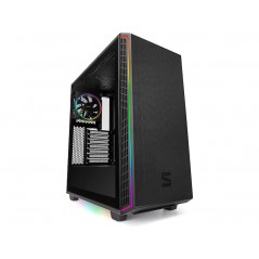 Svive Halo S650 gamingcomputer med Intel i7 64 GB 512 GB + 1 TB SSD + 3 TB RTX2060 Win11 Pro (brugt)