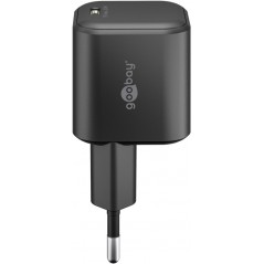 Opladere og kabler - Hurtiladende GaN-strømadapter med USB-C PD 20 W sort/hvid