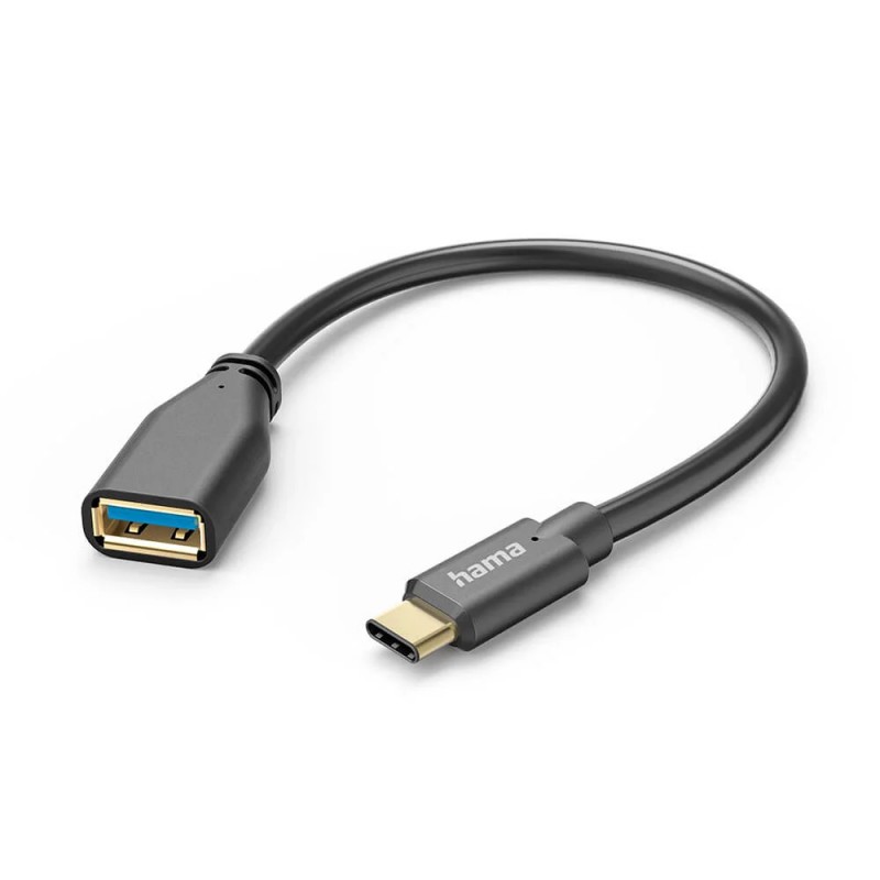 USB-kabel og USB-hubb - HAMA USB-C til USB-A hun OTG-adapter USB 3.0