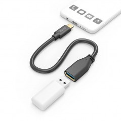 HAMA USB-C til USB-A hun OTG-adapter USB 3.0