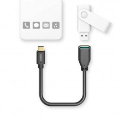 USB-kabel og USB-hubb - HAMA USB-C til USB-A hun OTG-adapter USB 3.0