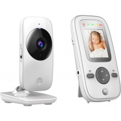 Babyalarm - Motorola VM481 babymonitor och videokamera med 2" LCD-mottagare (fyndvara)