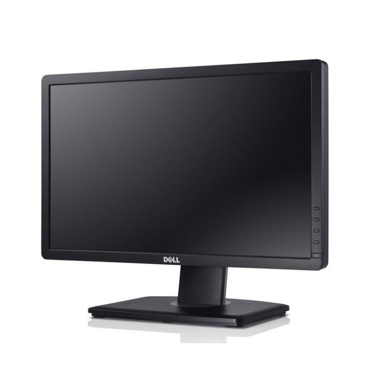 Brugte computerskærme - Dell 24" P2412H LED-skærm med ergonomisk fod (brugt med mange ridser)