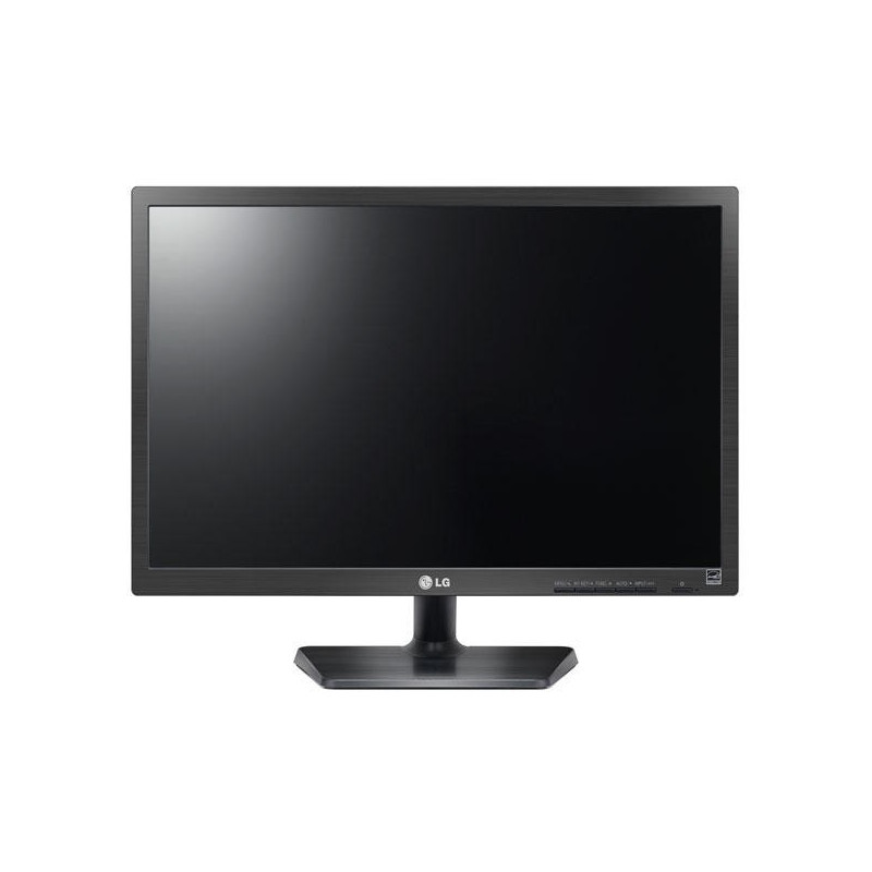 Brugte computerskærme - LG 24-tommer ergonomisk LED-skærm med IPS-panel (brugt)