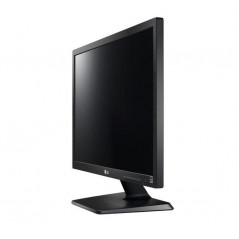 Brugte computerskærme - LG 24-tommer ergonomisk LED-skærm med IPS-panel (brugt)